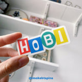 HOBI - BTS Vinyl sticker