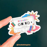 Dynamite tape - BTS Vinyl sticker