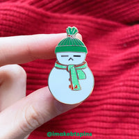 Snowman Yoongi - BTS Enamel pin