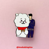 RJ's dad 2020 - BTS Enamel pin