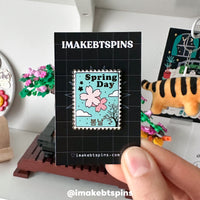 Spring Day stamp - BTS Enamel pin